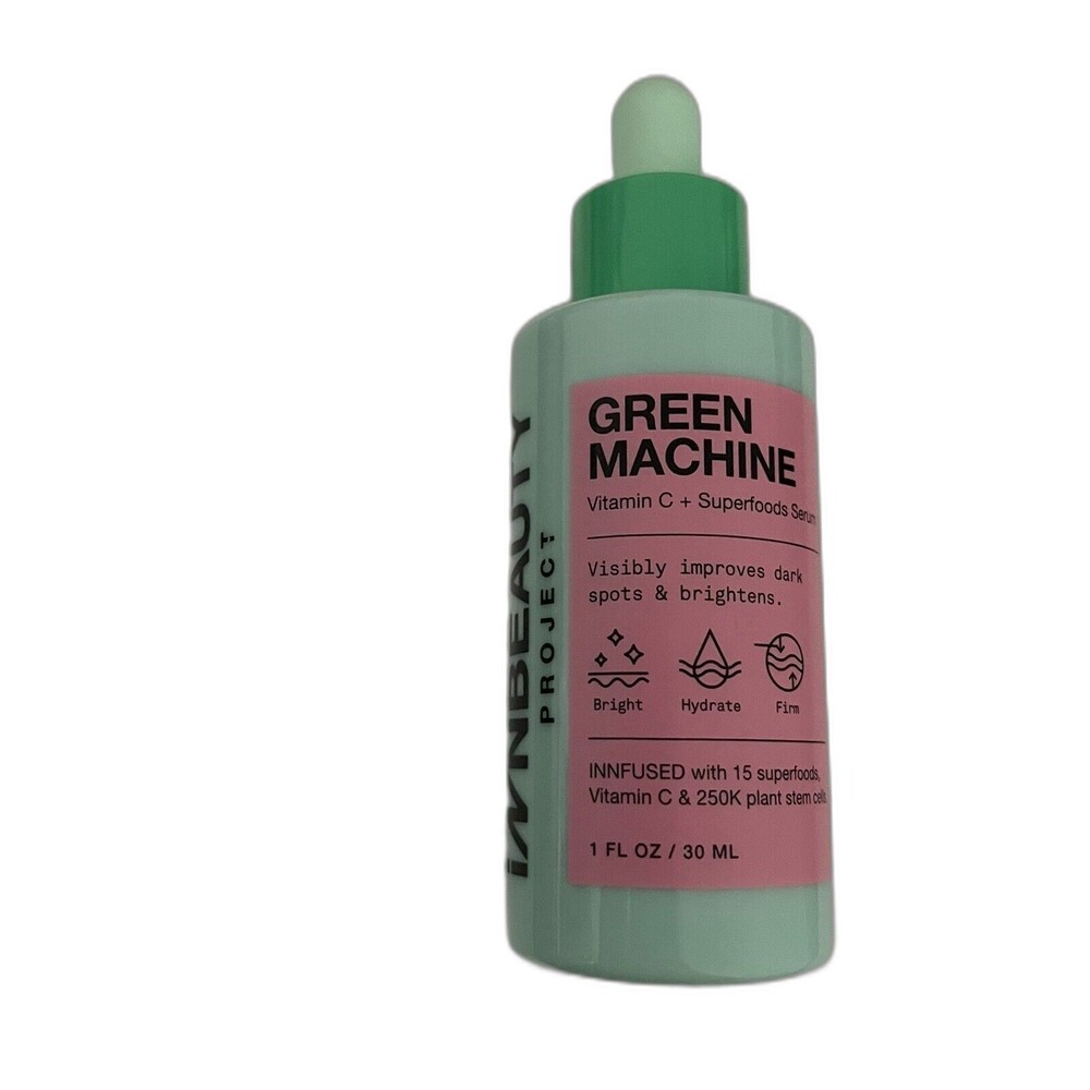 iNNBEAUTY PROJECT Green Machine Vitamin C Dark Spot Hyperpigmentation Serum New